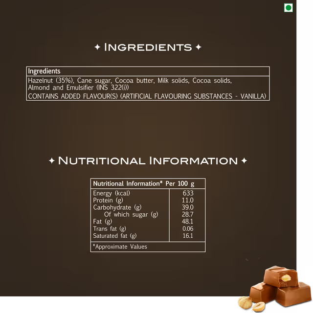 Gianduja Milk Chocolate - 24's