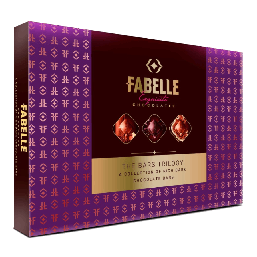 Fabelle The Bars Trilogy – Premium Handcrafted Chocolate Collection