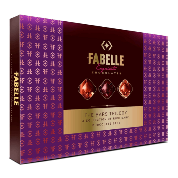 Fabelle The Bars Trilogy – Premium Handcrafted Chocolate Collection