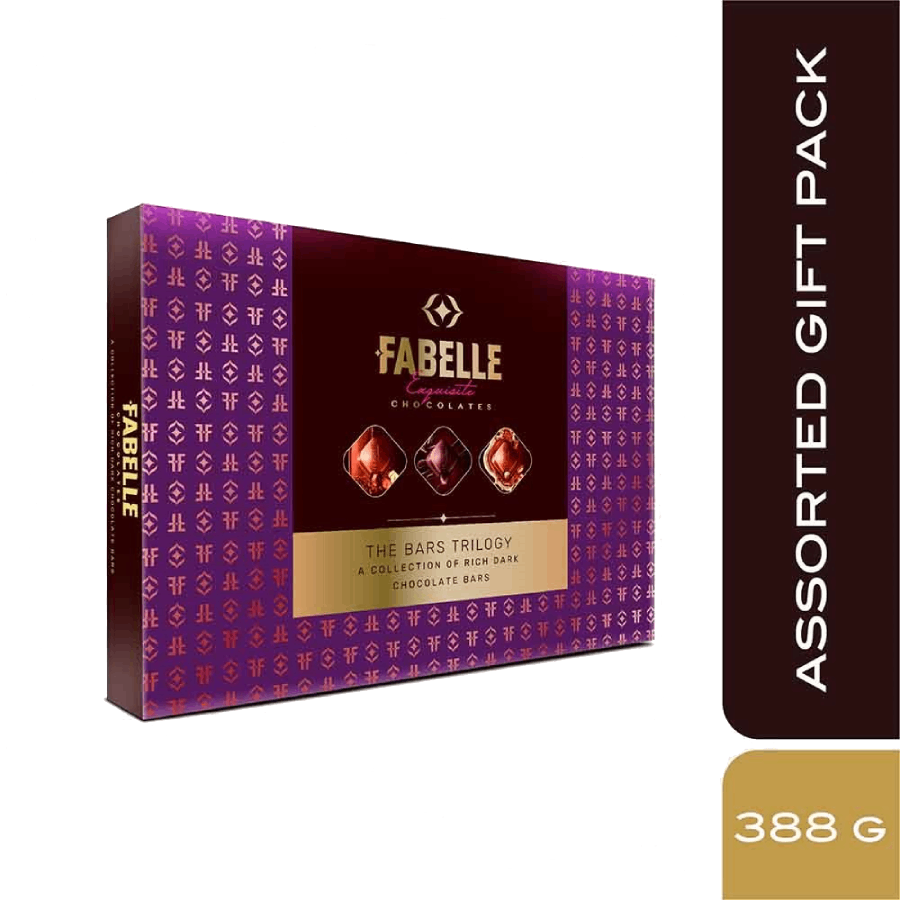 Fabelle The Bars Trilogy – Premium Handcrafted Chocolate Collection