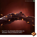 Loaded Secret - Milk Chocolate Bar with visible Almonds