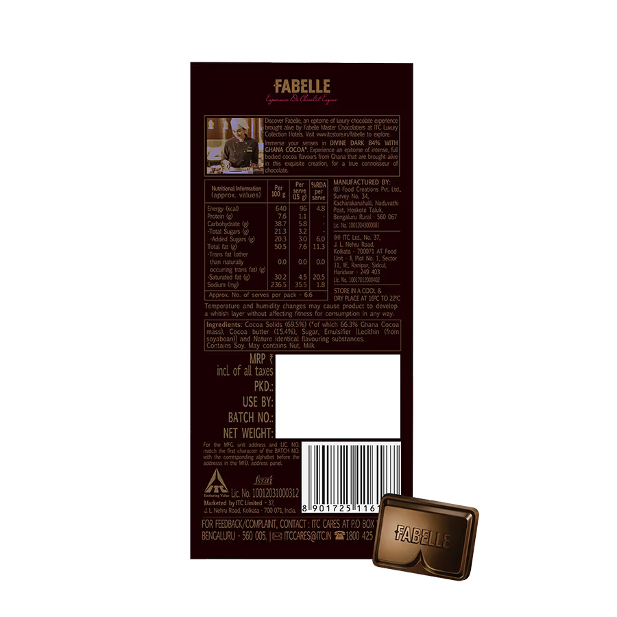 Divine Dark 84% with Ghana Cocoa | Vegan
