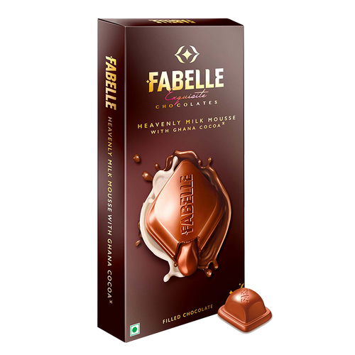 Fabelle Heavenly Milk Mousse with Ghana Cocoa – Decadent Milk Chocolate Delight