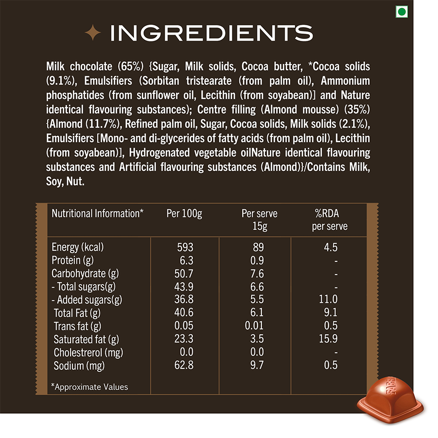 Fabelle Heavenly Milk Mousse with Ghana Cocoa – Decadent Milk Chocolate Delight