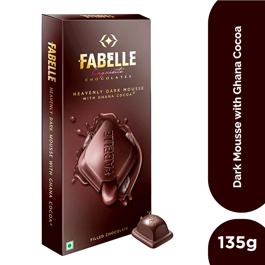 Fabelle Heavenly Dark Mousse with Ghana Cocoa