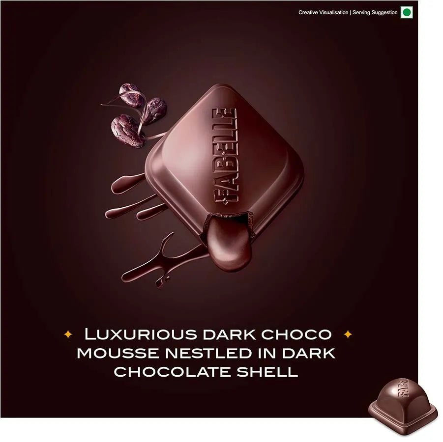 Fabelle Heavenly Dark Mousse with Ghana Cocoa
