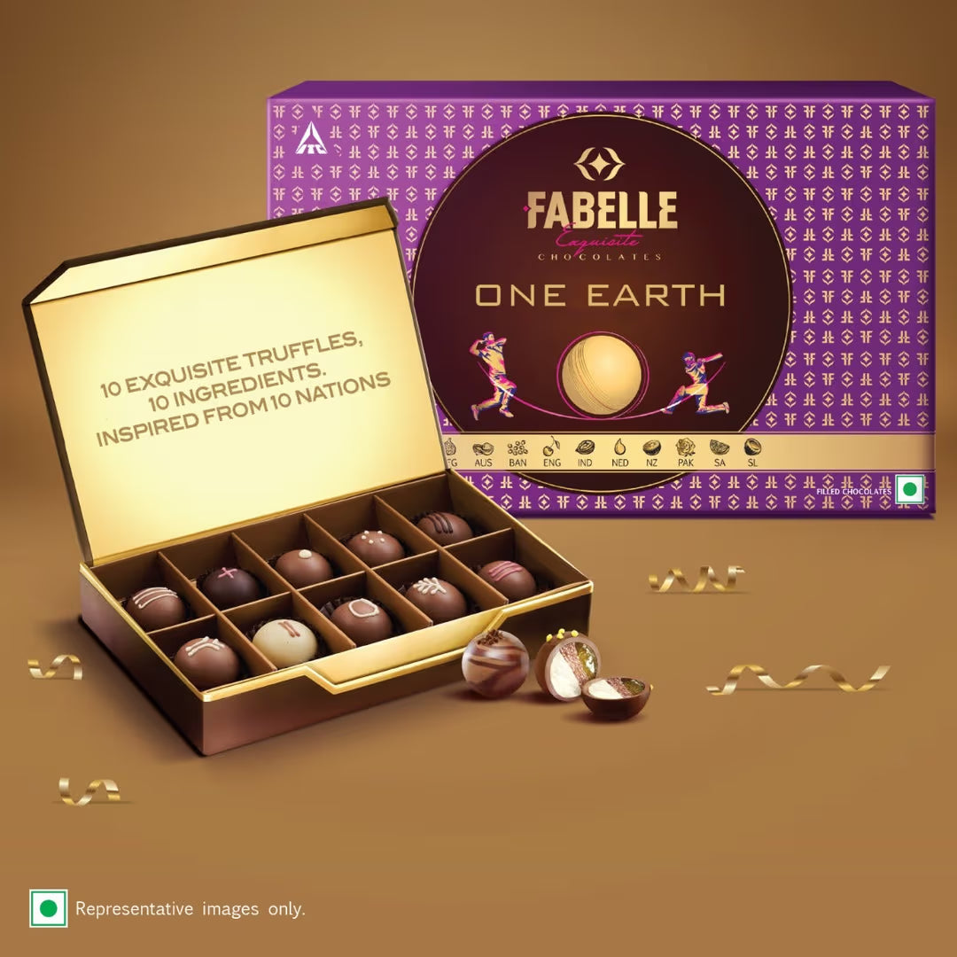 One Earth - 10 nations inspired 10 unique truffles