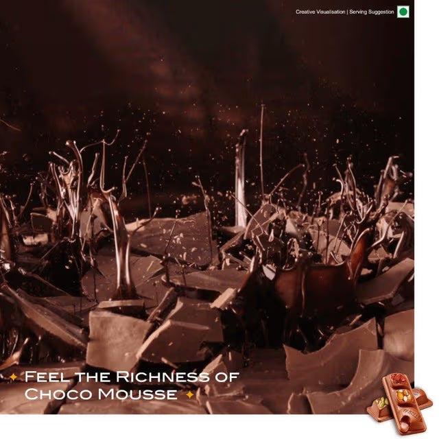 Open Secret - Dark Chocolate with Roasted Nuts & Choco Mousse