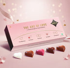 Valentine Hearts Collection - 5 Handcrafted Heart Shaped Pralines