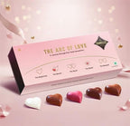 Valentine Hearts Collection - 5 Handcrafted Heart Shaped Pralines