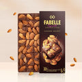 Loaded Secret - Milk Chocolate Bar with visible Almonds
