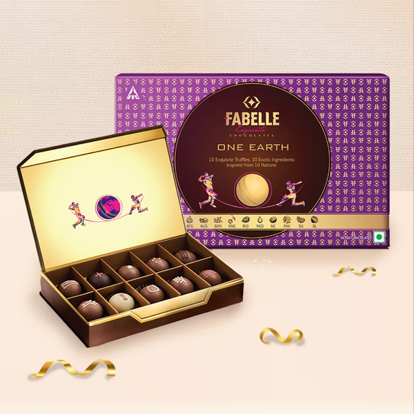 One Earth - 10 nations inspired 10 unique truffles