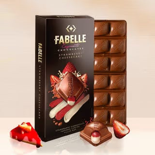 Strawberry Cheesecake Bar - Dessert Inspired Milk Chocolate Strawberry Cheesecake Bar - Dessert Inspired Milk Chocolate