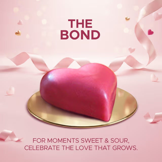 Valentine Hearts Collection - 5 Handcrafted Heart Shaped Pralines