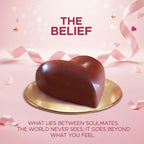 Valentine Hearts Collection - 5 Handcrafted Heart Shaped Pralines