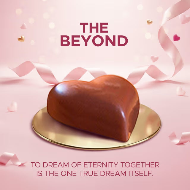 Valentine Hearts Collection - 5 Handcrafted Heart Shaped Pralines